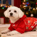 Weihnachtlicher Haustier-Hoodie – Kuschelige Winterkleidung für Hunde – Bild 7