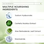 Grüntee Gesichts­pflege-Set – 5-teiliges Feuchtigkeits- & Beruhigungs­pflege-Kit für strahlende Haut – Bild 4