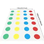 Twister-Spielmatte für drinnen & draußen – Interaktives Bewegungsspiel für Familie & Freunde – Bild 5