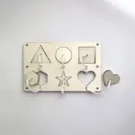 Montessori Busy Board DIY Zubehör – Lern- & Motorikteile für selbstgemachte Aktivitätsboards – Bild 5