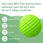 Sensorikbälle für Babys & Kleinkinder – 6er Set weiche Struktur-Bälle zur Sinnesförderung – Bild 4