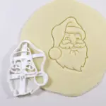 Weihnachtliche Keksstempel aus Kunststoff – Plätzchenform mit Santa- & Schneeflockenmotiv – Bild 12