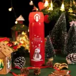 Weihnachtlicher Thermobecher aus Edelstahl – Isolierter Kaffeebecher mit Tannenbaum-Motiv – Bild 3