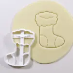 Weihnachtliche Keksstempel aus Kunststoff – Plätzchenform mit Santa- & Schneeflockenmotiv – Bild 11