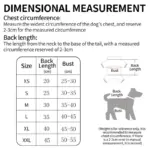 Weihnachtliche Hundejacke mit Kapuze – Warme Winterkleidung im Rentier- & Santa-Design – Bild 6