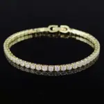 Elegantes Damenarmband in Gold- & Silberoptik – Edles Schmuckarmband im Prinzessinnen-Stil – Bild 8