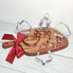 Weihnachtliche Ausstechformen aus Edelstahl – 9-teiliges Keksausstecher-Set für festliches Backen – Bild 2