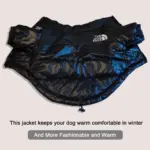Warme Winterjacke für Hunde – Winddichter, gepolsterter Hundemantel mit reflektierendem Design – Bild 4