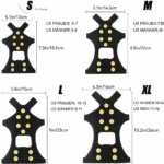 Rutschfeste Schuhspikes für Eis & Schnee – Flexible Anti-Rutsch-Grips im 2er-Set – Bild 4